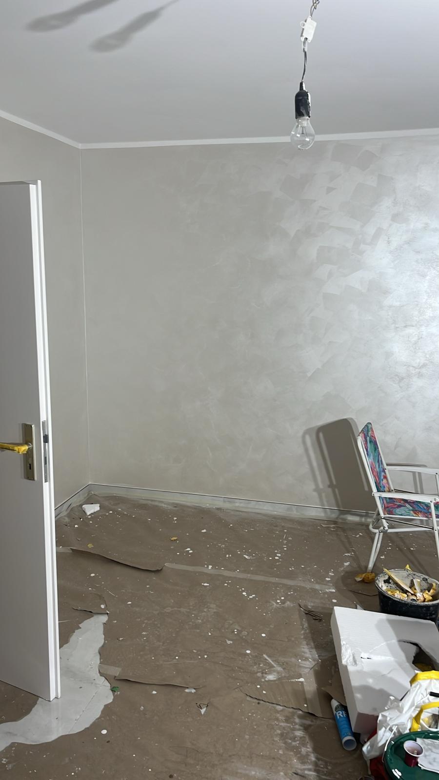 Spachteltechnik Wand